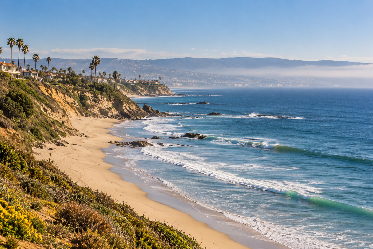 Southern California coastal landscape