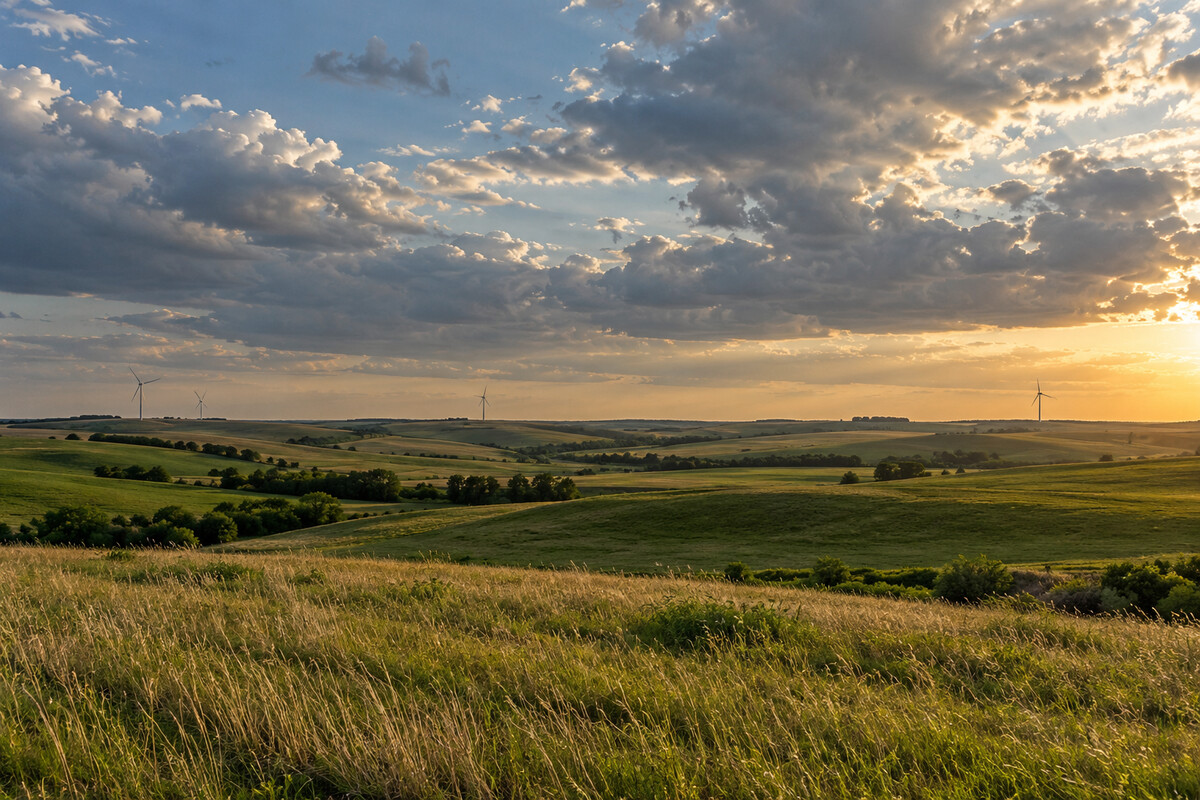 South Dakota wind landscape