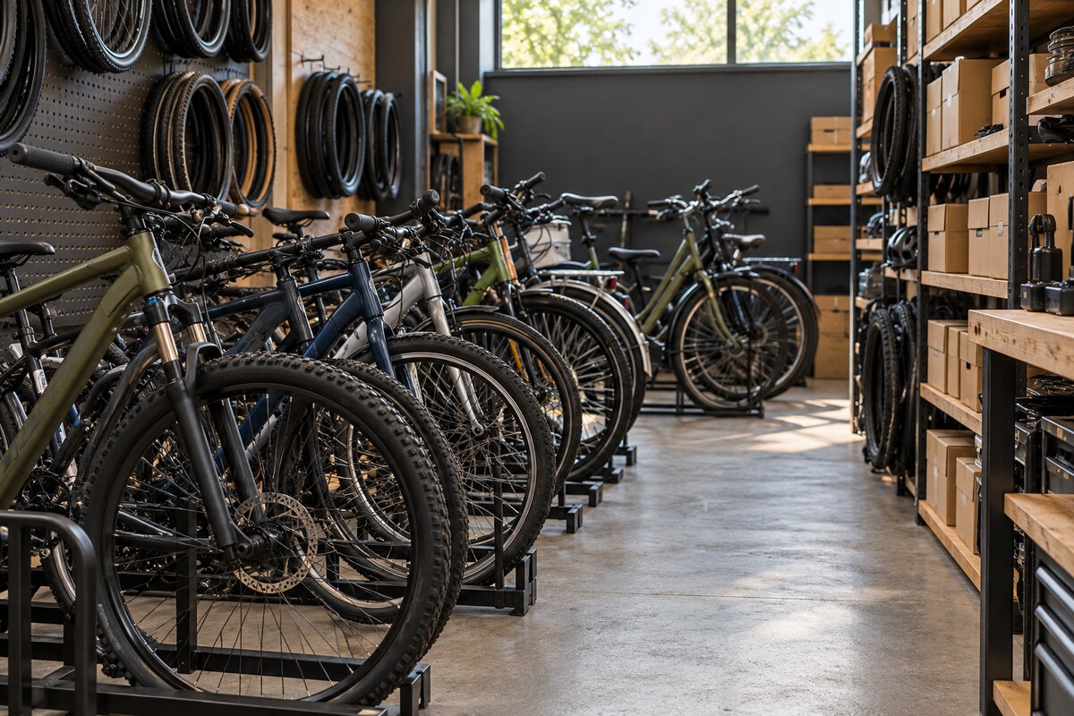 Bicycle shop inventory
