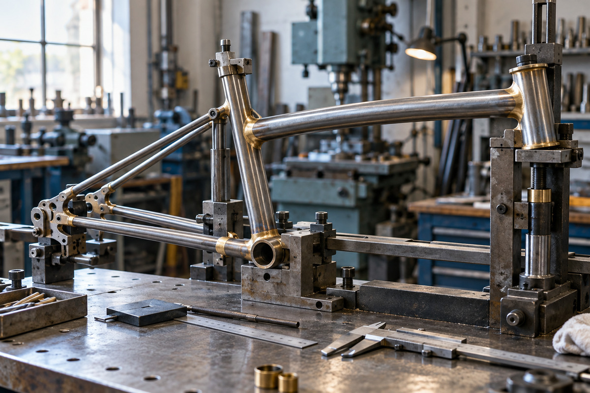 Bicycle frame assembly