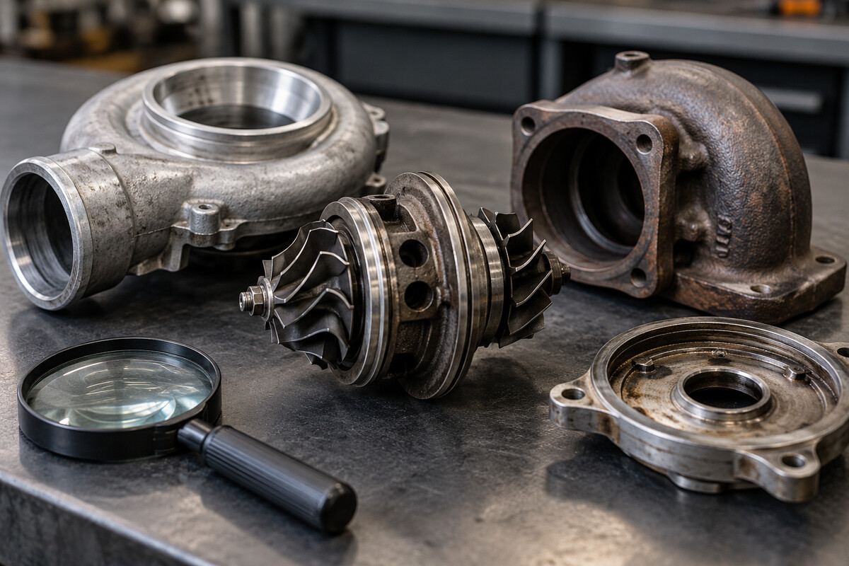 Returned automotive components