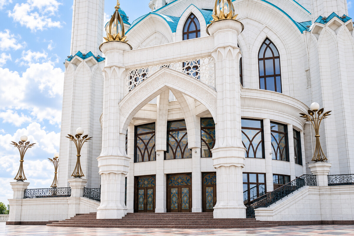 Kul Sharif Mosque entrance, Kazan