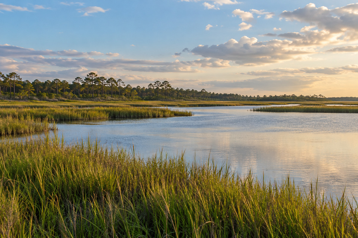 Gulf Coast landscape