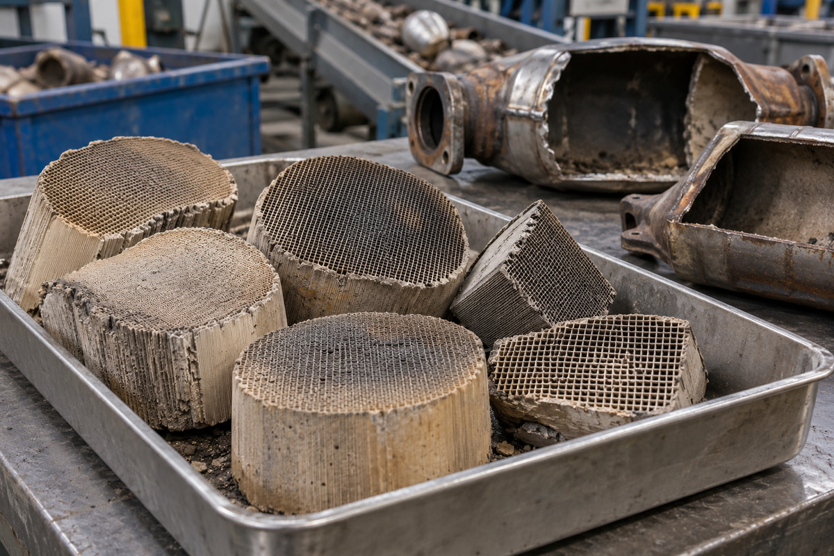 Autocatalyst recycling feedstock