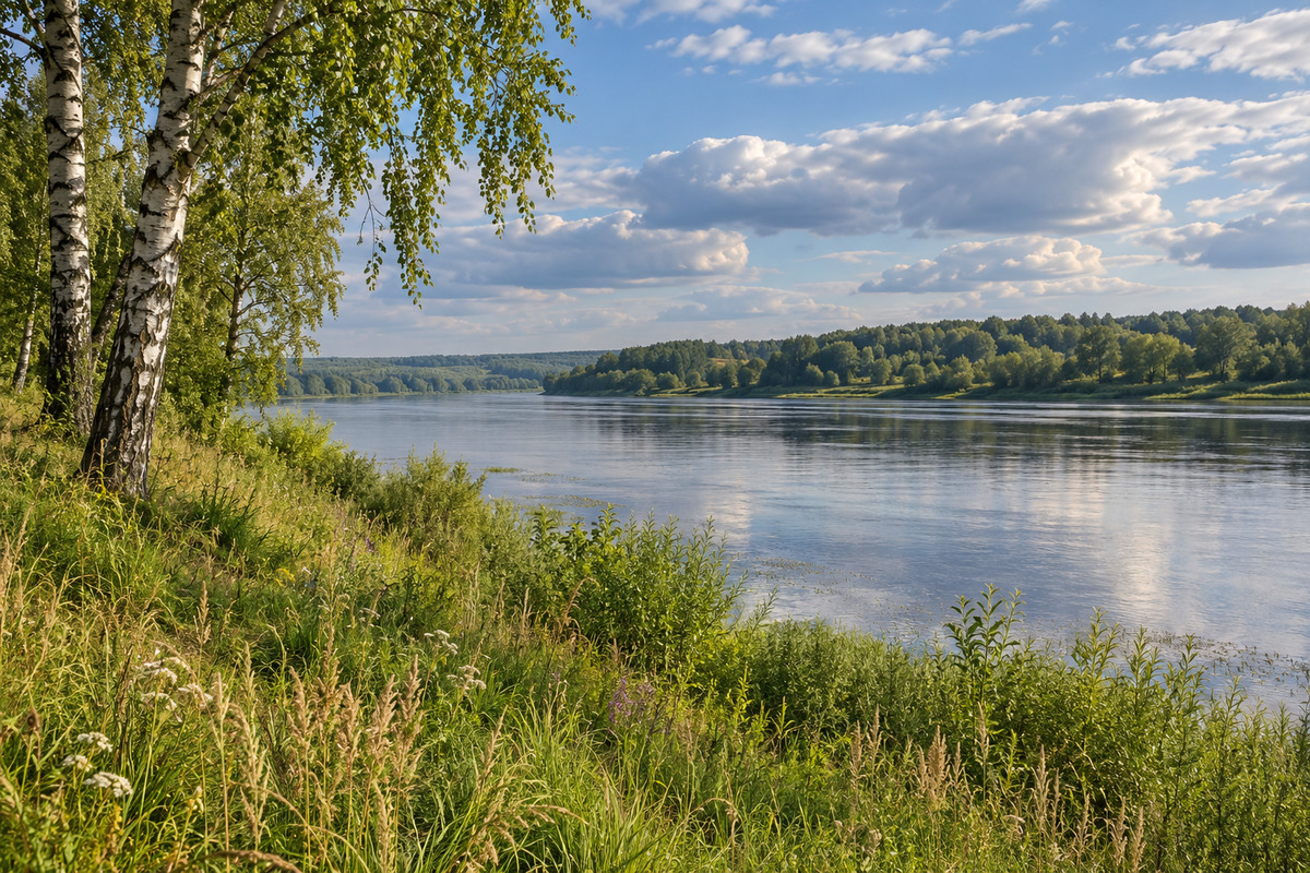 Берег Верхней Волги