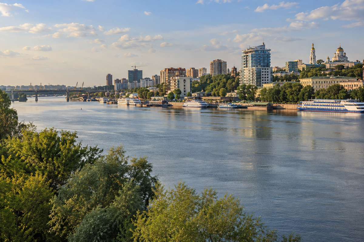 Дон в Ростове-на-Дону