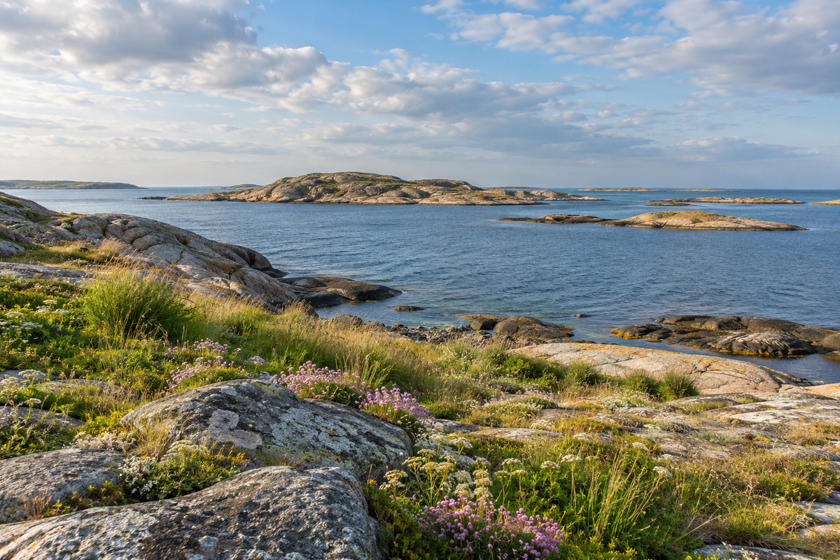 Typical Swedish west-coast landscape
