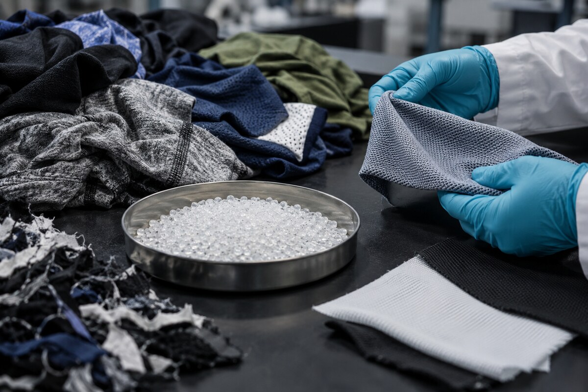 Polyester recycling feedstock