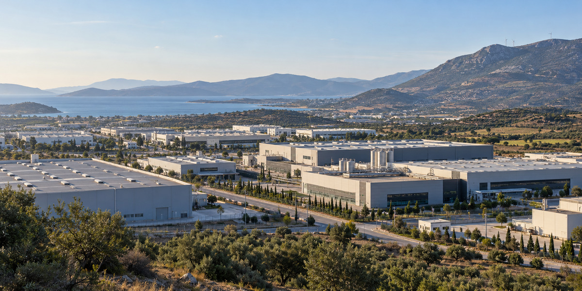 Turkish industrial landscape