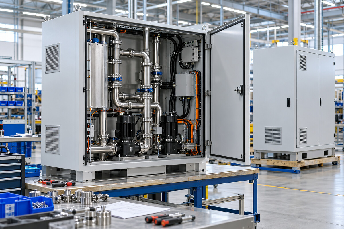 Cooling equipment assembly
