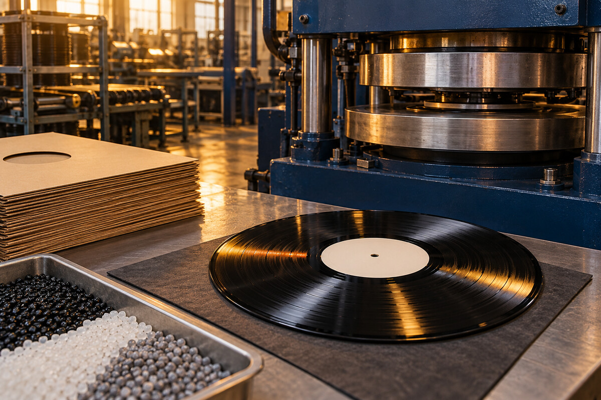 Vinyl record production