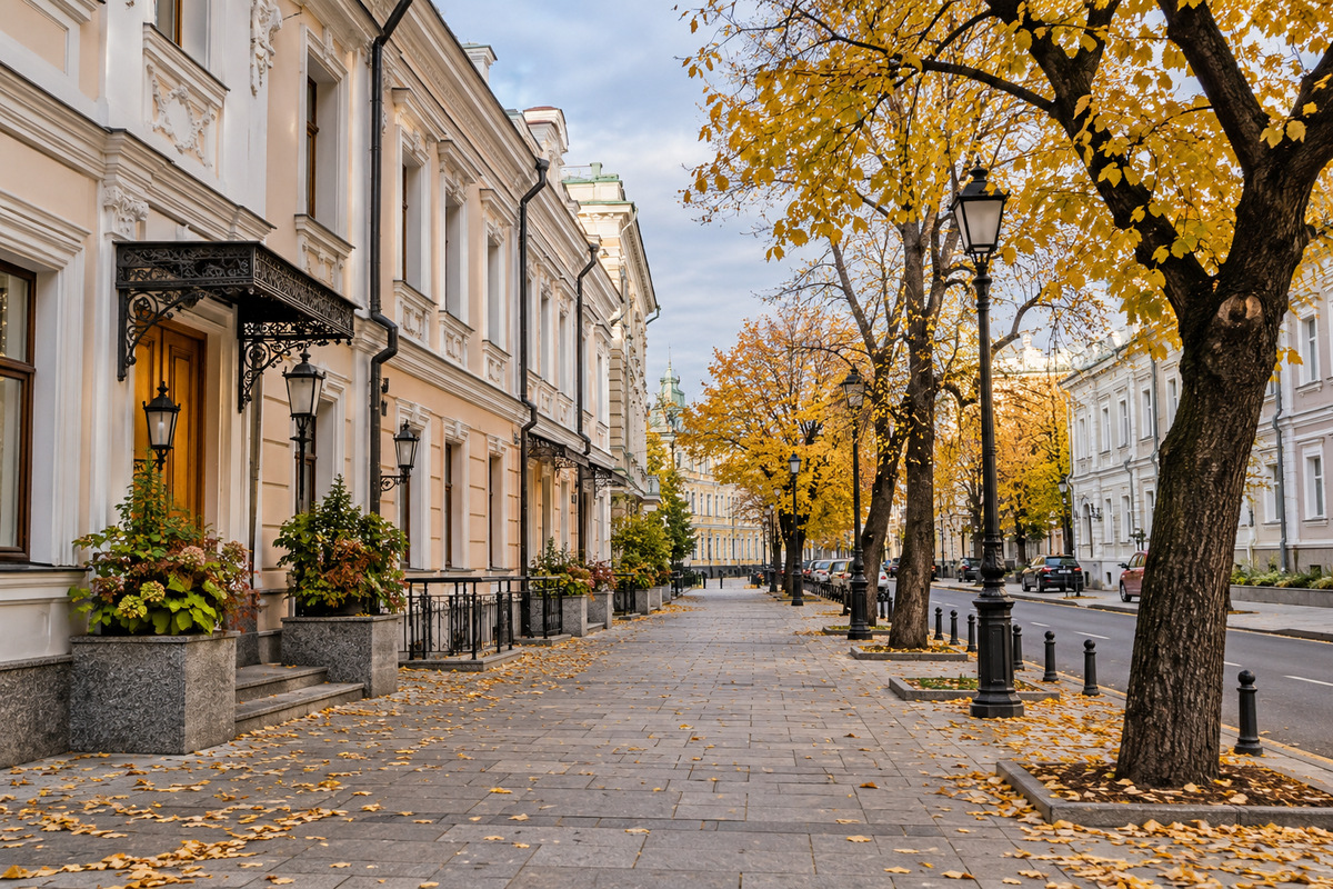 Moscow streetscape